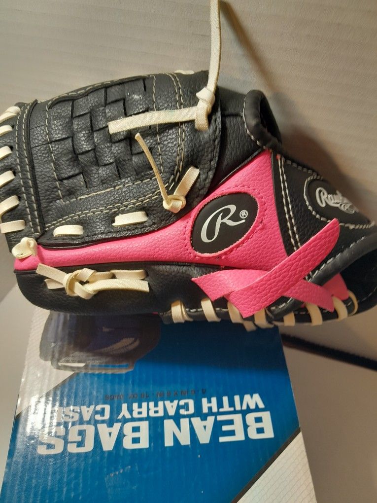 Like New Kids Rawling Baseball Glove