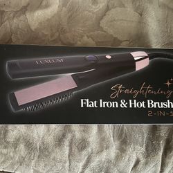 Flat Iron & Hot Brush