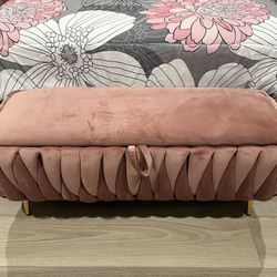 Pink Ottoman