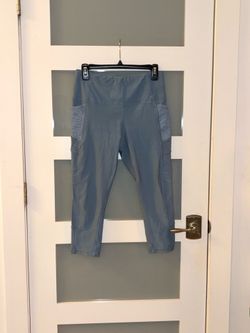 RBX leggings, active fit, super comfortable, blue, size L