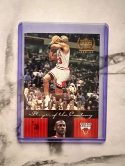 Michael Jordan Upper Deck Legend Card!
