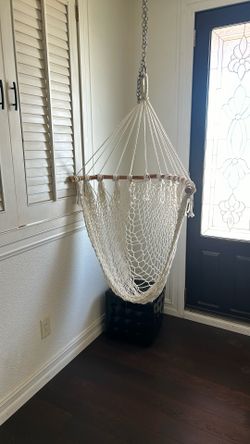 Handwoven Cotton Chair