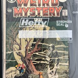 Weird Mystery Tales #6 DC comics Bronze-Age Horror Comic 1973