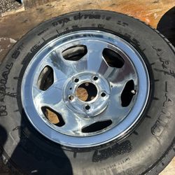 Chevy Rally Rims With Caps