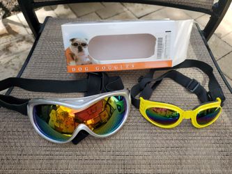 2 Pair Of Dog Goggles