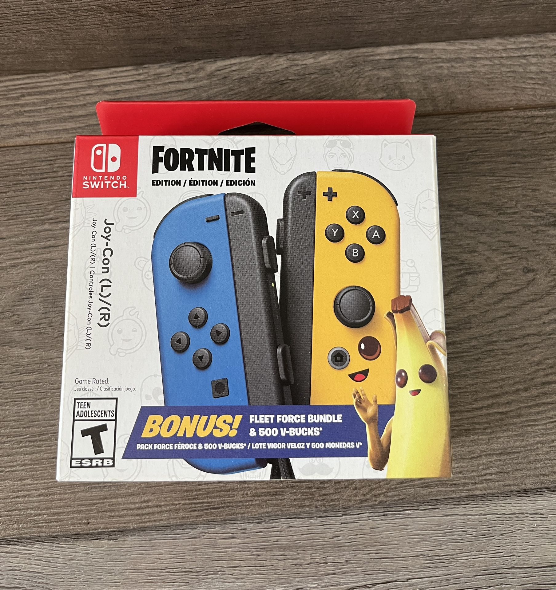 Fortnite Joy Con Fleet Force Bundle Nintendo Switch