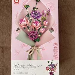 Valentine’s Building Block Flower Bouquet