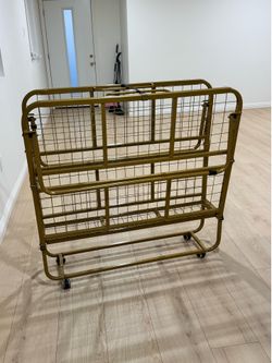 If it’s posted it’s available!!! Roll away bed with wheels