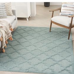 Area Rug - Teal