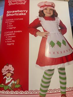 Strawberry shortcake costume 3T-4T