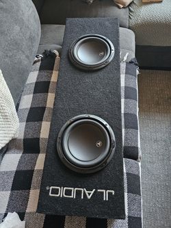 Microsub JL 8w3v3 subwoofer speakers 