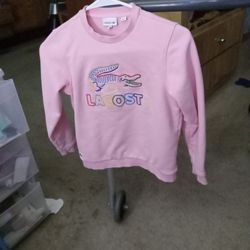 Girls Lacoste Sweatshirt