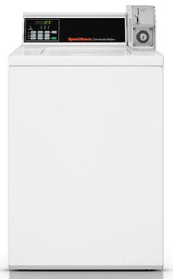 New Speed Queen SWNNC2HP115TW01 Coin Operated Top Load Washer available now.