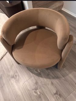 Chair modern brown
