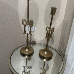 Bow Candle Holders 
