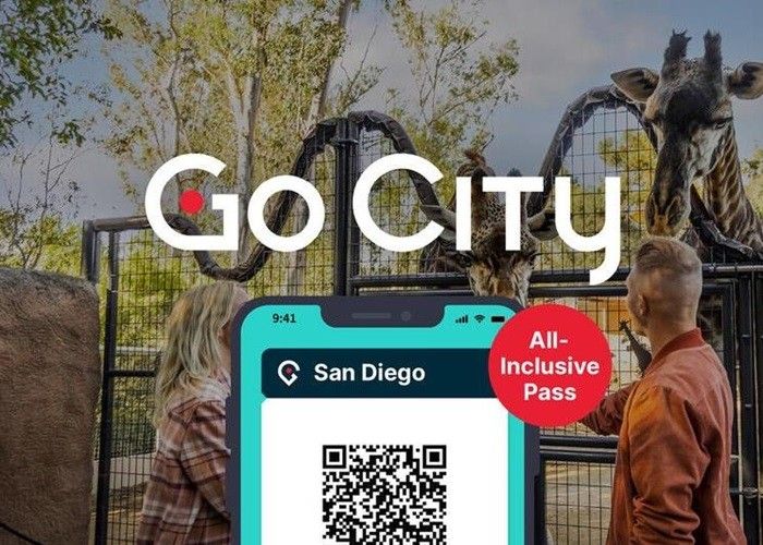 3 Go City (Go San Diego) All-Inclusive Passes (1 Adult, 2 Kids)