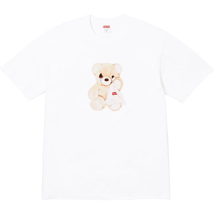Supreme Bear Tee- White- Size Medium