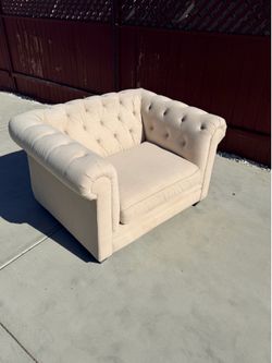 Macys Kallison 52" Fabric Arm Chair