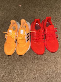 Ultra Boosts Red And Orange 