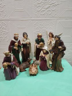 1995 “The Nativity Scene” set Greatest Story Ever Told figurines FULL SET