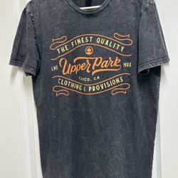 Upper Park Gray Unisex T-shirt Medium