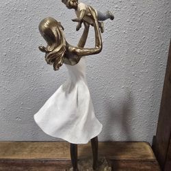 Beautiful figure Mom and Son