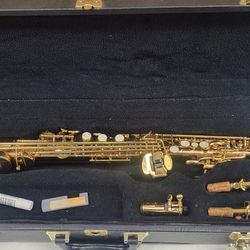 Soprano Saxophone With Case