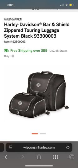 Harley Davidson Rack Luggage