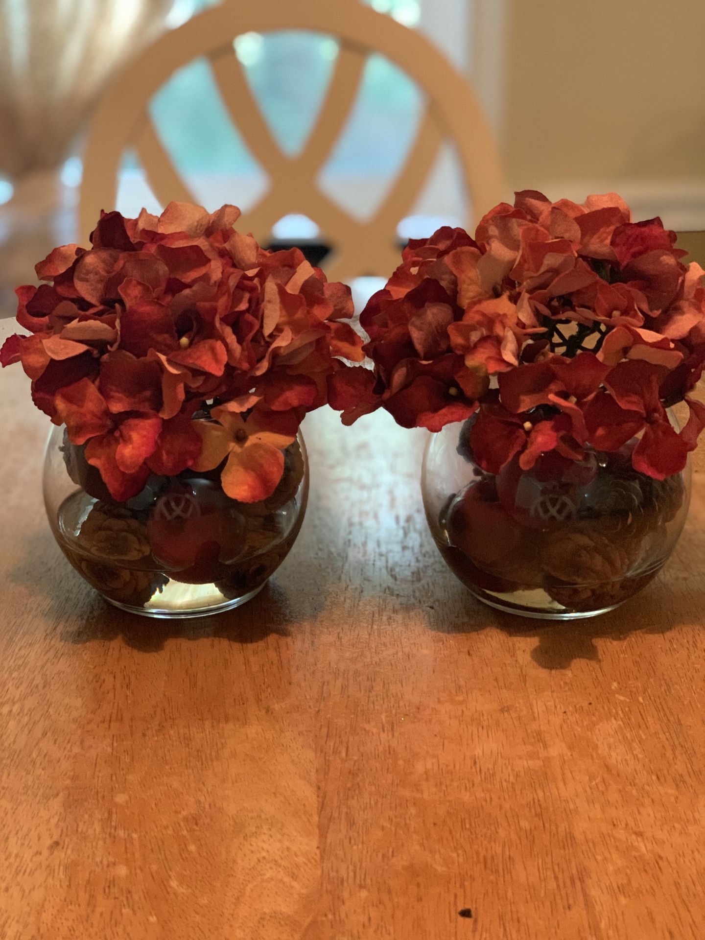 Fall flower arrangement