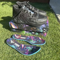 Puma Lamelo Mb01 Iridescent Black 