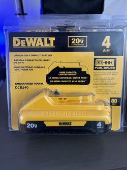 Dewalt Compact 20V Battery