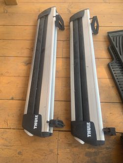 Two Thule 91726 Universal PullTop 6 Ski Rack