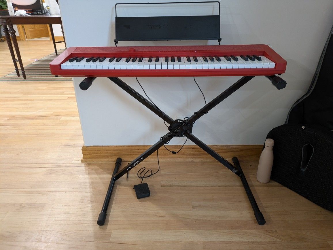 Keyboard With Accessories Casiotone 