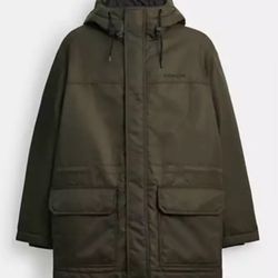 New Men’s Coach parka Jacket 