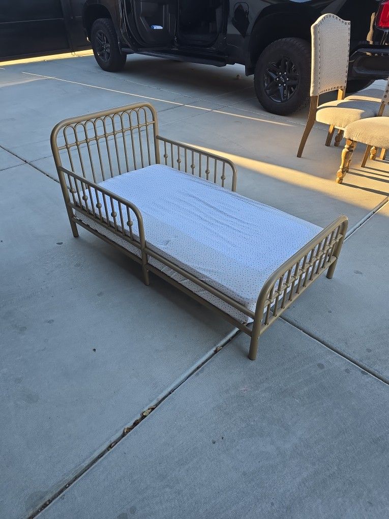 Gold Toddler Bed