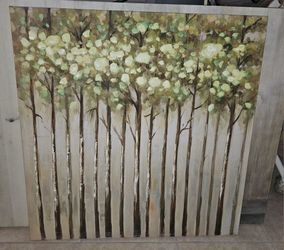 Canvas Artwork Picture For Hallway Or Living Room Decor 39 X 39