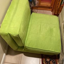 Green Kids Chair 