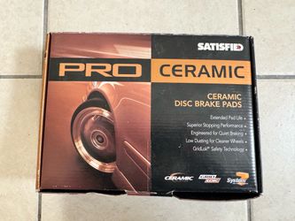 Brand New Satisfied Pro Ceramic Rear Brake Pads – PR750-C