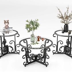 3 Piece Coffee Table Set 