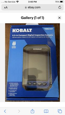 BNITB Kobalt Digital Inspection Camera 4.3" LCD Screen + 32GB Card