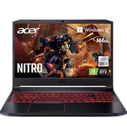 Acer Nitro 5 AN515-55-53E5 Gaming Laptop | Intel Core i5-10300H | NVIDIA GeForce RTX 3050 GPU | 15.6" FHD 144Hz IPS Display | 8GB DDR4 | 256GB NVMe SS