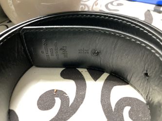 AUTHENTIC BLACK LEATHER BELT LOUIS VUITTON for Sale in Renton, WA - OfferUp