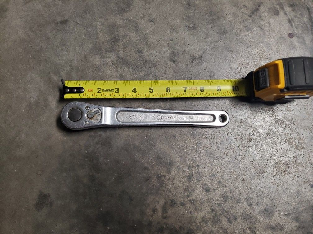 SNAP- ON VINTAGE SNAP-ON SV-71 RATCHET 1/2" DRIVE