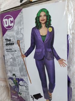 Spirit Halloween DC The Joker Adult Costume Small 4-6