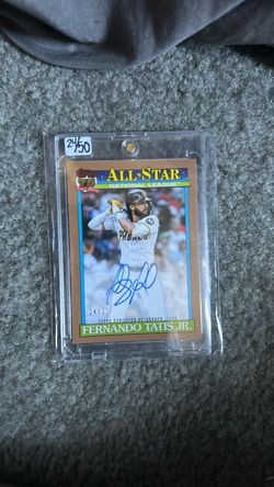 Fernando Tatis Jr. Topps All-Star Autograph Card 24/50