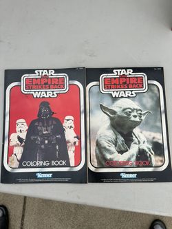 Vintage Star Wars Coloring Books