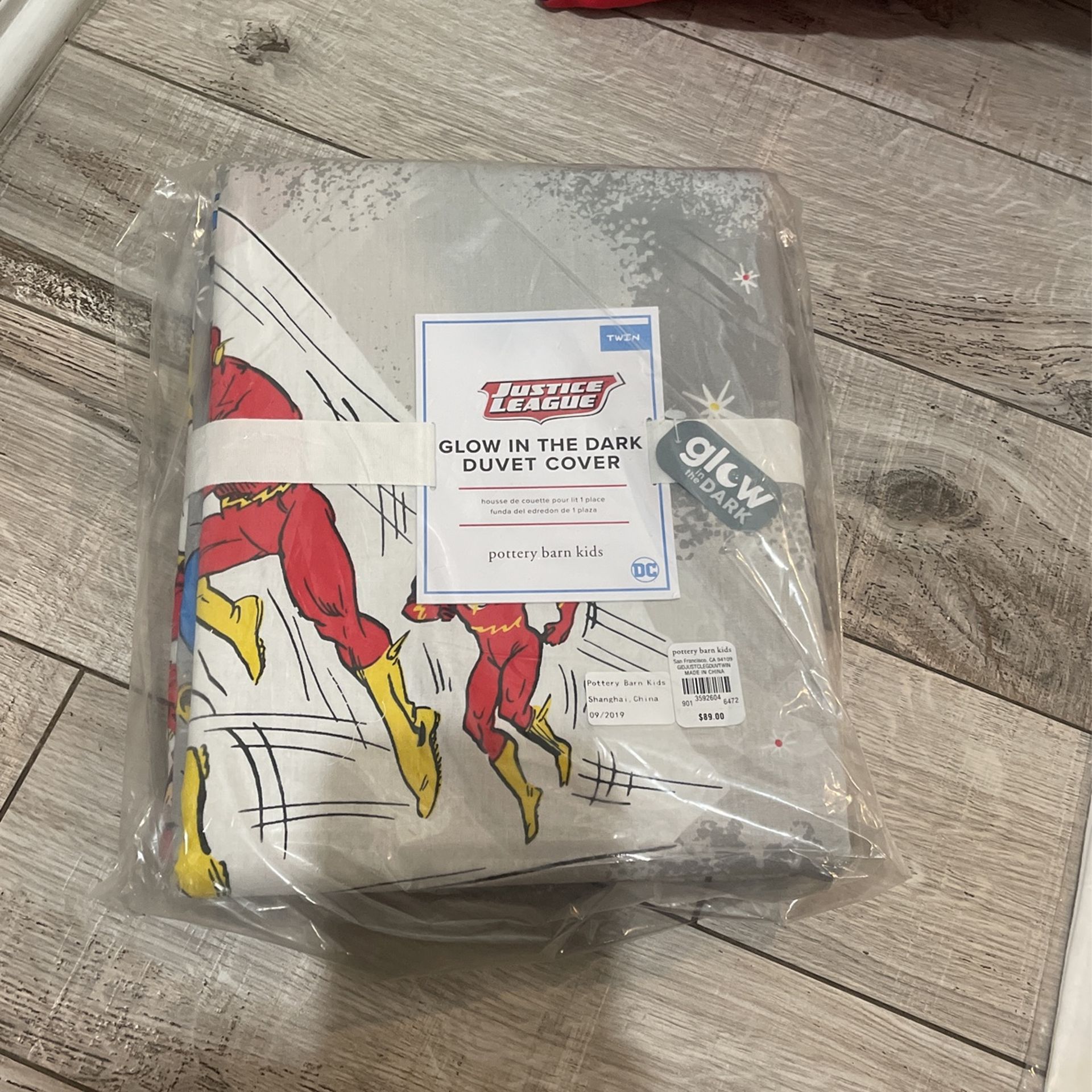 Kids Pottery Barn Justice League Duvet Cover And Sham