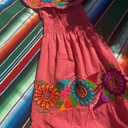 Vestido Mexicano Size S