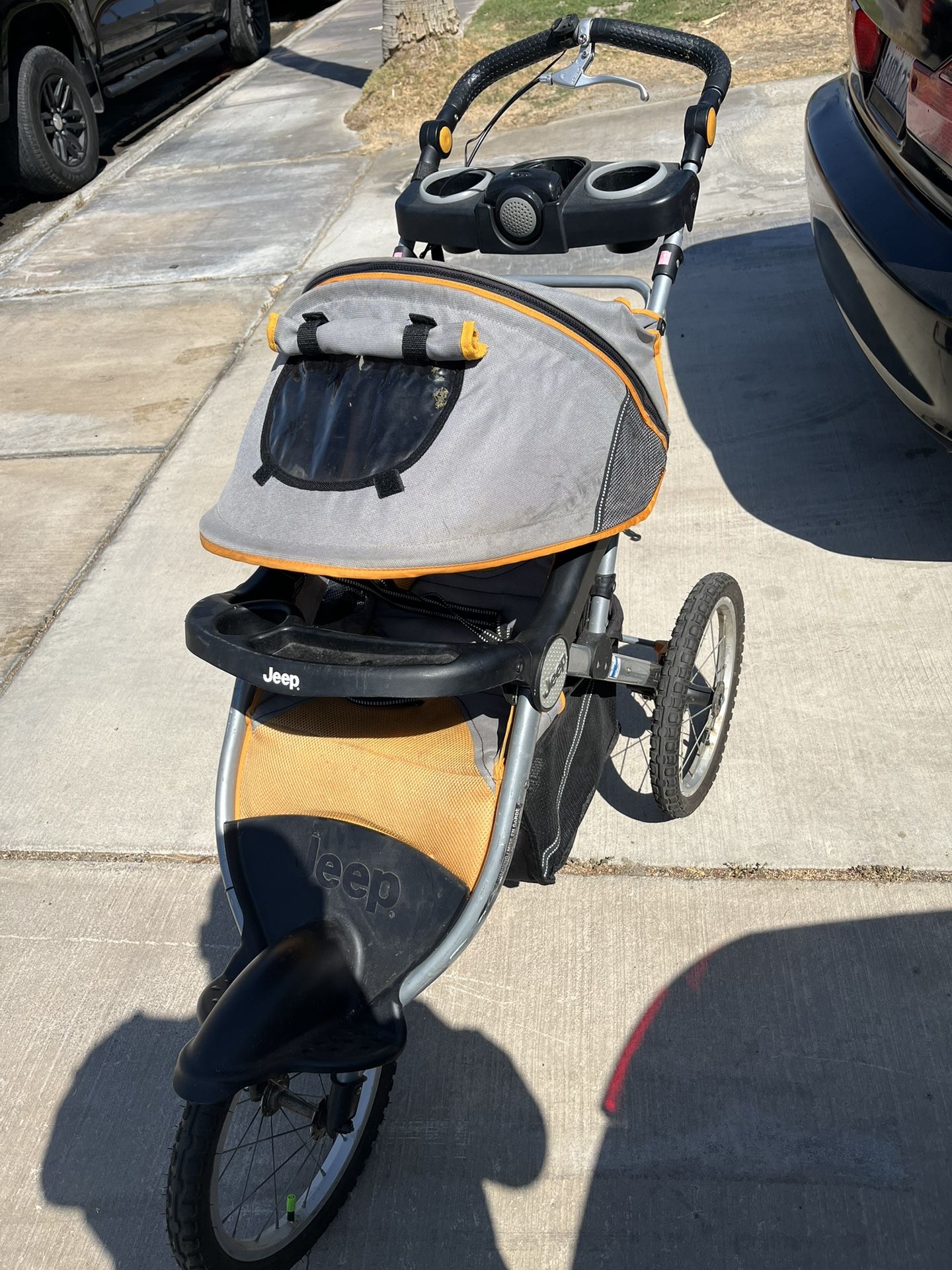 Jeep Running Stroller