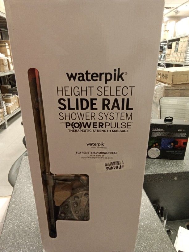 Amazing Waterpik Dual Sliding Showe Head